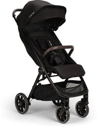 Nuna Passeggino Ultraleggero TRVL lx - Caviar - Chocolate - Praticità e Stile Passeggini Leggeri