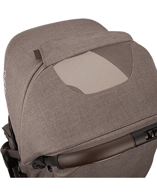 Nuna Passeggino Ultraleggero TRVL lx - Cedar - Chocolate - Praticità e Stile Passeggini Leggeri