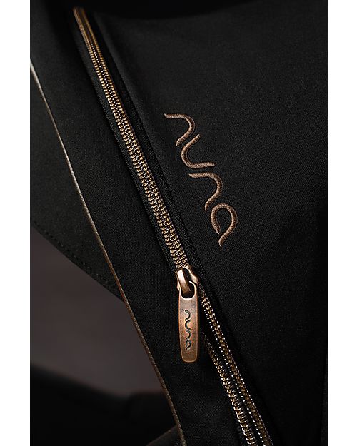 Nuna PIPA NEXT Ovetto Riveted, ecopelle Chocolate Seggiolini Auto Gruppo 0+/1