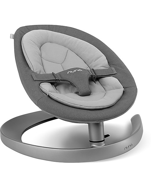 Nuna Sdraietta a Dondolo Leaf Curv - Granito - Elegante - si Trasforma in una Comoda Poltroncina! Sdraiette_