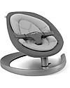 Nuna Sdraietta a Dondolo Leaf Curv - Granito - Elegante - si Trasforma in una Comoda Poltroncina! Sdraiette_