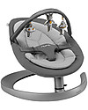 Nuna Sdraietta a Dondolo Leaf Curv - Granito - Elegante - si Trasforma in una Comoda Poltroncina! Sdraiette_