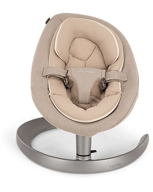 Nuna Sdraietta a Dondolo Leaf Grow - Biscotti - Barra con Simpatici Pupazzetti Sdraiette_