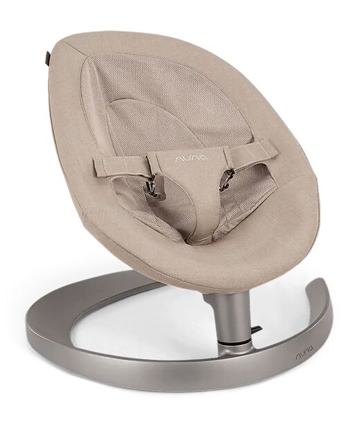 Nuna Sdraietta a Dondolo Leaf Grow - Biscotti - Barra con Simpatici Pupazzetti Sdraiette_