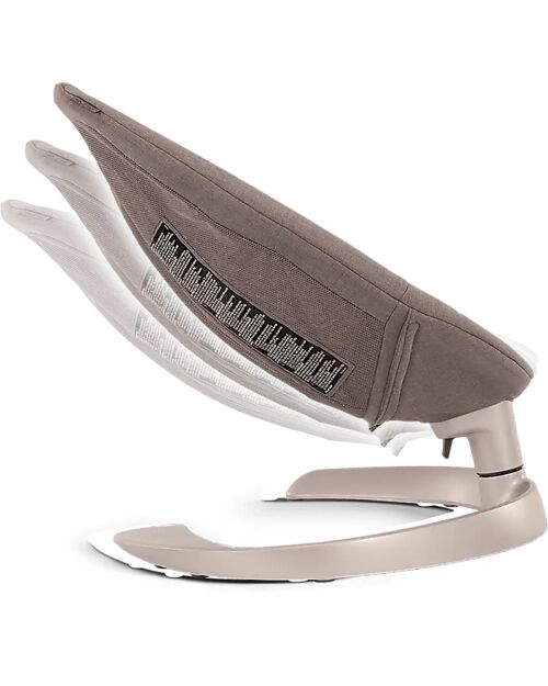 Nuna Sdraietta a Dondolo Leaf Grow - Cedar - Barra con Simpatici Pupazzetti Sdraiette_