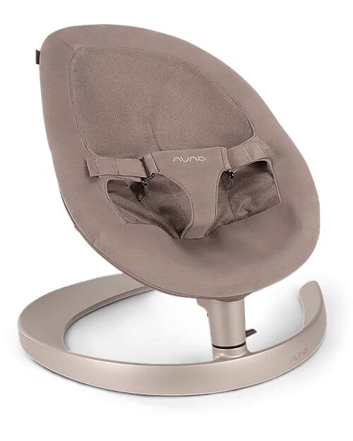 Nuna Sdraietta a Dondolo Leaf Grow - Cedar - Barra con Simpatici Pupazzetti Sdraiette_