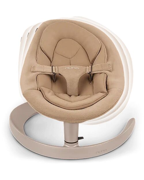 Nuna Sdraietta a Dondolo Leaf Grow - Teddy - Barra con Simpatici Pupazzetti Sdraiette_