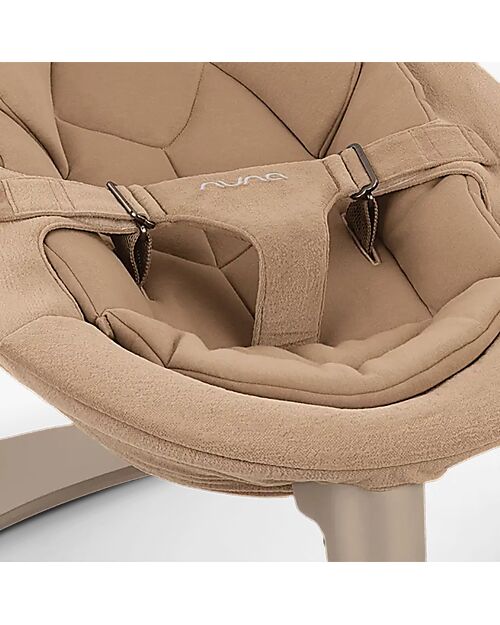 Nuna Sdraietta a Dondolo Leaf Grow - Teddy - Barra con Simpatici Pupazzetti Sdraiette_