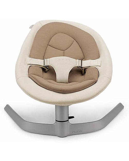 Nuna Sdraietta a Dondolo Leaf - Teak - si Trasforma in una Comoda Poltroncina! Sdraiette_