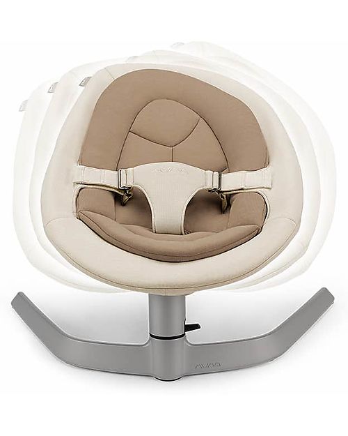 Nuna Sdraietta a Dondolo Leaf - Teak - si Trasforma in una Comoda Poltroncina! Sdraiette_