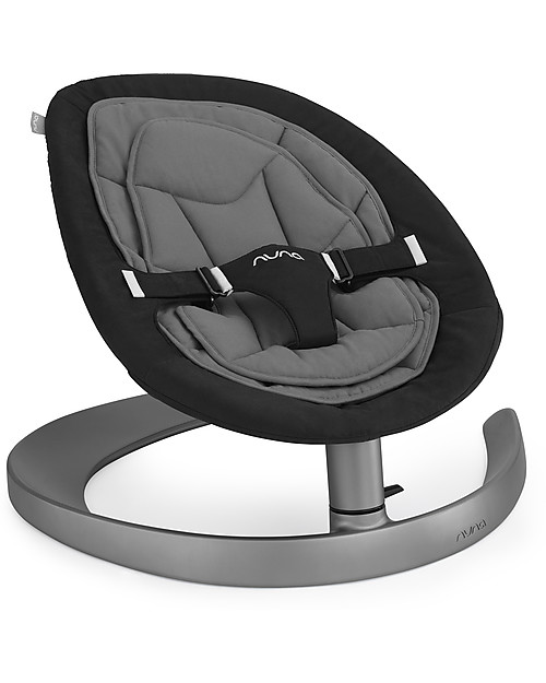 Nuna Sdraietta LEAF™ Curv  Dusk Grigio - Imbottitura in Cotone Bio, Silenziosa e Naturale! Sdraiette_