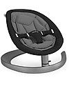 Nuna Sdraietta LEAF™ Curv  Dusk Grigio - Imbottitura in Cotone Bio, Silenziosa e Naturale! Sdraiette_