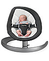 Nuna Sdraietta LEAF™ Curv  Dusk Grigio - Imbottitura in Cotone Bio, Silenziosa e Naturale! Sdraiette_