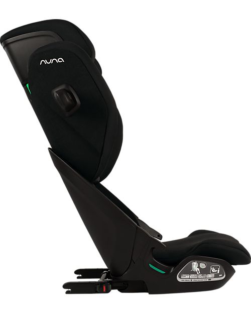 Nuna Seggiolino Auto Aace LX - Caviar - Tecnologia 3D che Cresce con il Bambino! Seggiolini Auto Gruppo 2/3