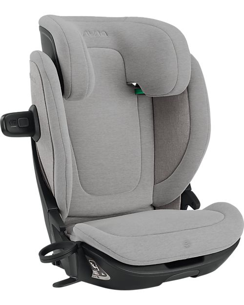 Nuna Seggiolino Auto Aace LX - Frost - Grigio - 4-12 anni - Tecnologia 3D che Cresce con il Bambino! Seggiolini Auto Gruppo 2/3