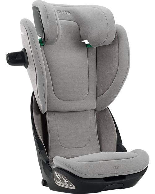 Nuna Seggiolino Auto Aace LX - Frost - Grigio - 4-12 anni - Tecnologia 3D che Cresce con il Bambino! Seggiolini Auto Gruppo 2/3