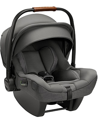 Nuna Seggiolino Auto Pipa Next - Granite - 0-18 Mesi - Doppia Installazione Passeggini Leggeri
