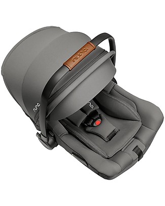 Nuna Seggiolino Auto Pipa Next - Granite - 0-18 Mesi - Doppia Installazione Passeggini Leggeri