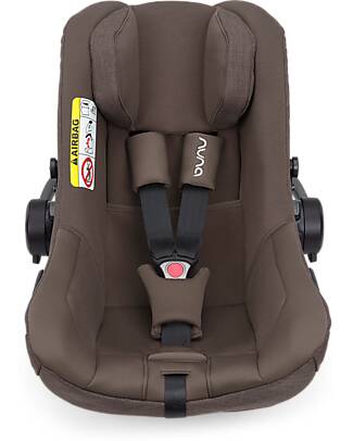 Nuna Seggiolino Auto Pipa Next i-Size - Chestnut - Doppia Installazione - Gruppo 0+ Seggiolini Auto Gruppo 0+/1