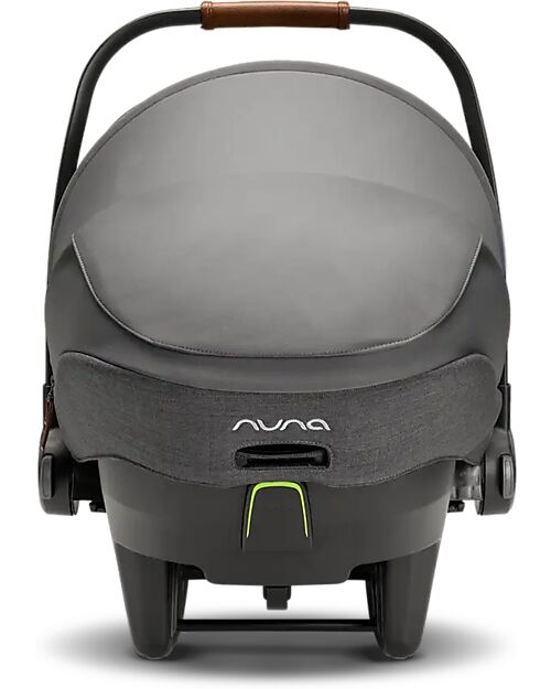 Nuna Seggiolino Auto Pipa Next i-Size - Granite - Black -  Doppia Installazione - Gruppo 0+ Seggiolini Auto Gruppo 0+/1