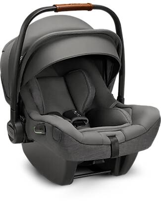 Nuna Seggiolino Auto Pipa Next i-Size - Granite - Black -  Doppia Installazione - Gruppo 0+ Seggiolini Auto Gruppo 0+/1