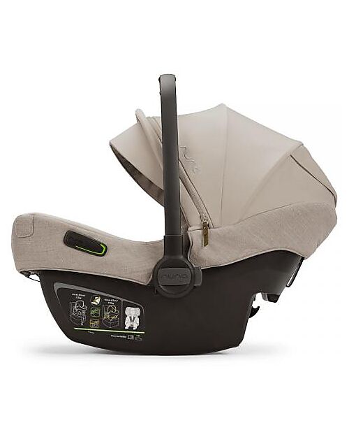 Nuna Seggiolino Auto Pipa Next i-Size - Hazelwood - Doppia Installazione - Gruppo 0+ Seggiolini Auto Gruppo 0+/1