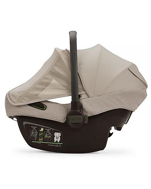 Nuna Seggiolino Auto Pipa Urbn - Caviar - con Ganci Isofix Integrati unisex  (bambini)