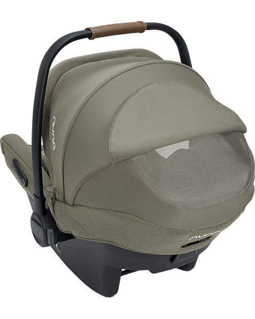Nuna Seggiolino Auto Pipa Next i-Size - Pine - Doppia Installazione - Gruppo 0+ Seggiolini Auto Gruppo 0+/1