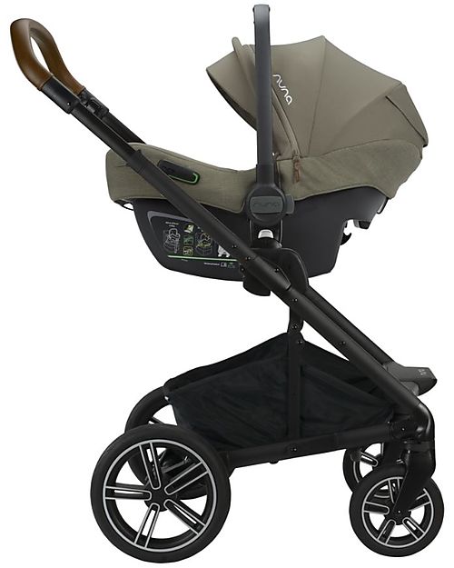 Nuna Seggiolino Auto Pipa Next i-Size - Pine - Doppia Installazione - Gruppo 0+ Seggiolini Auto Gruppo 0+/1