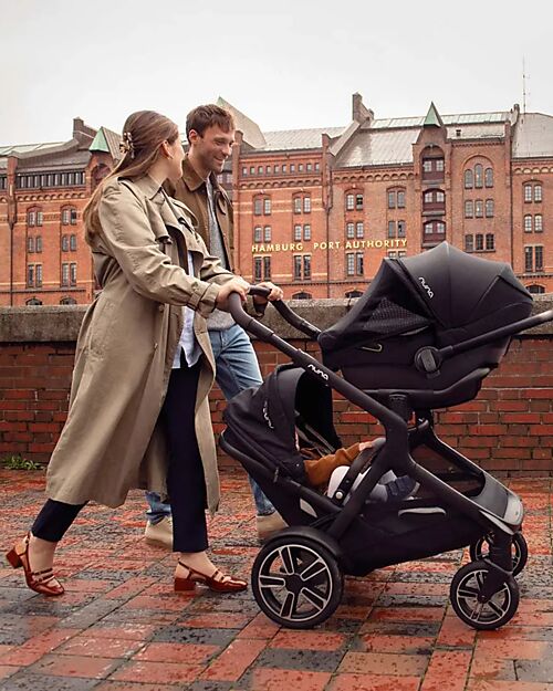 Nuna Seggiolino Auto Pipa Next i-Size - Thunder - Doppia Installazione - Gruppo 0+ Seggiolini Auto Gruppo 0+/1