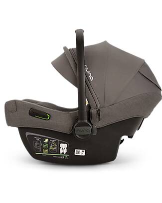 Nuna Seggiolino Auto Pipa Next i-Size - Thunder - Doppia Installazione - Gruppo 0+ Seggiolini Auto Gruppo 0+/1