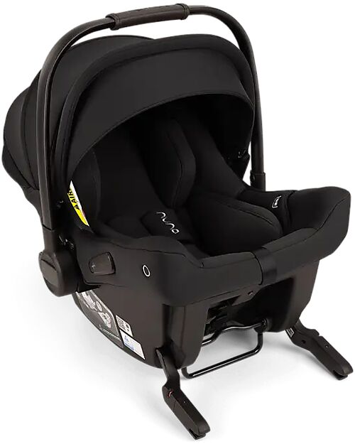 Nuna Seggiolino Auto Pipa Urbn - Caviar - con Ganci Isofix Integrati Seggiolini Auto Gruppo 0+/1
