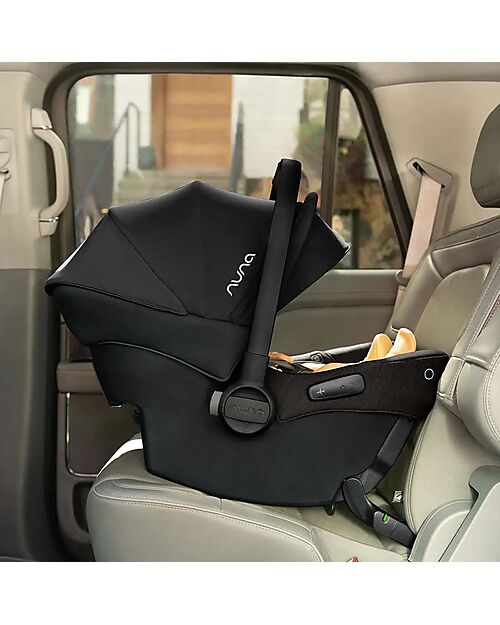 Nuna Seggiolino Auto Pipa Urbn - Caviar - con Ganci Isofix Integrati Seggiolini Auto Gruppo 0+/1