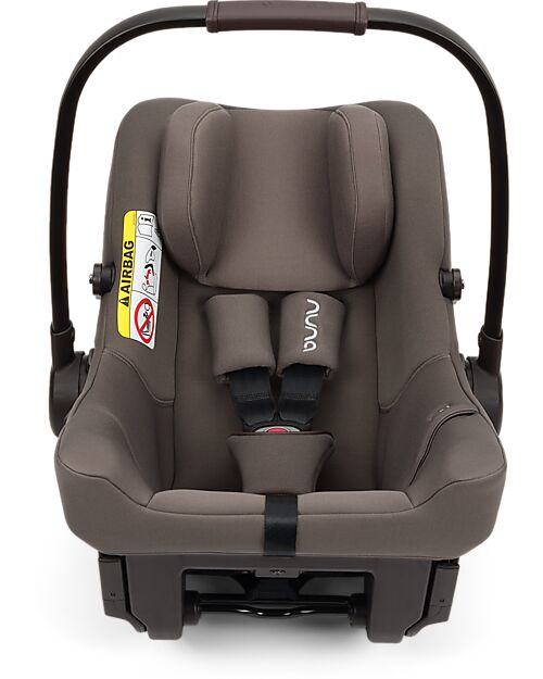 Nuna Seggiolino Auto Pipa Urbn - Chestnut - con Ganci Isofix Integrati Seggiolini Auto Gruppo 0+/1