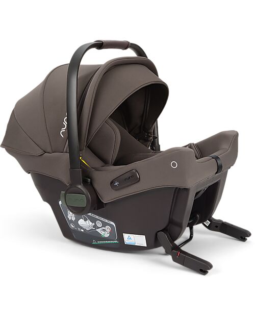 Nuna Seggiolino Auto Pipa Urbn - Chestnut - con Ganci Isofix Integrati Seggiolini Auto Gruppo 0+/1