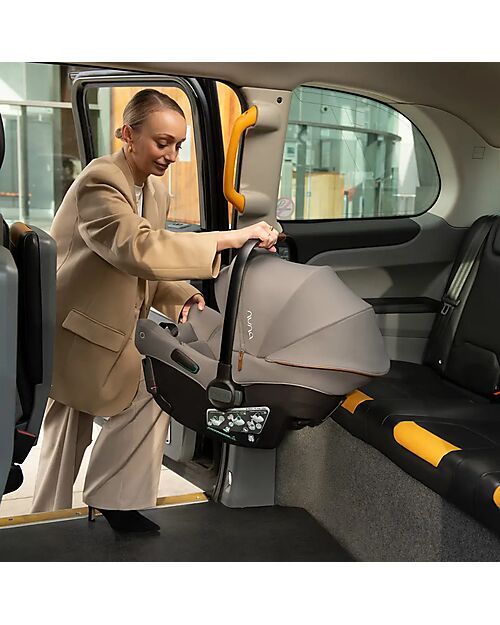 Nuna Seggiolino Auto Pipa Urbn - Granite - con Ganci Isofix Integrati  Seggiolini Auto Gruppo 0+/1