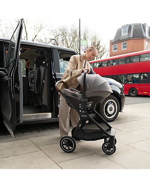 Nuna Seggiolino Auto Pipa Urbn - Granite - con Ganci Isofix Integrati  Seggiolini Auto Gruppo 0+/1
