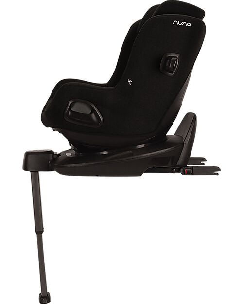 Nuna Seggiolino Auto Pruu - Caviar - 0-4 anni - Comodo e Ultra-Sicuro Seggiolini Auto Gruppo 0+/1