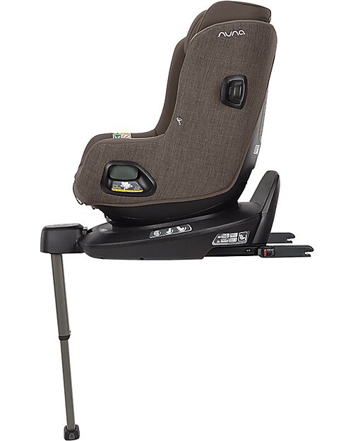 Nuna Seggiolino Auto Pruu - Chestnut - 0-4 anni - Comodo e Ultra-Sicuro Seggiolini Auto Gruppo 0+/1
