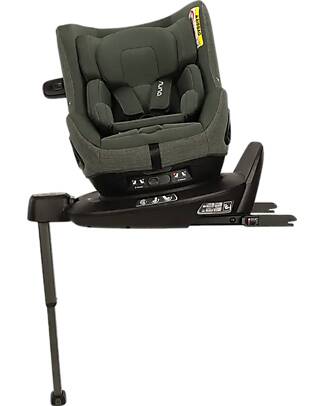 Nuna Seggiolino Auto Pruu - Forest - 0-4 anni - Comodo e Ultra-Sicuro Seggiolini Auto Gruppo 0+/1