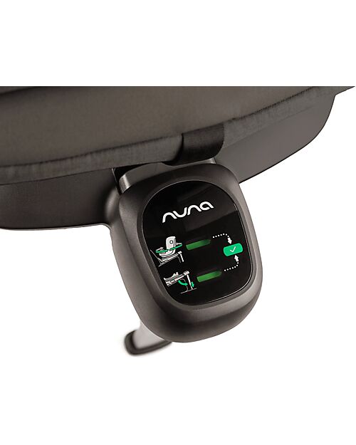 Nuna Seggiolino Auto Pruu - Granite - 0-4 anni - Comodo e Ultra-Sicuro Seggiolini Auto Gruppo 0+/1