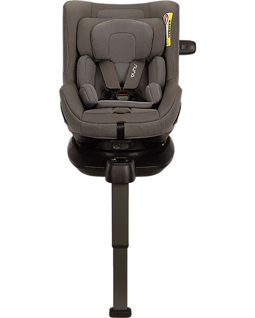 Nuna Seggiolino Auto Pruu - Granite - 0-4 anni - Comodo e Ultra-Sicuro Seggiolini Auto Gruppo 0+/1