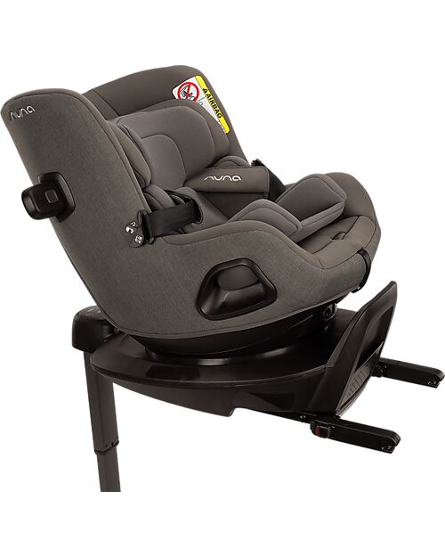 Nuna Seggiolino Auto Pruu - Granite - 0-4 anni - Comodo e Ultra-Sicuro Seggiolini Auto Gruppo 0+/1