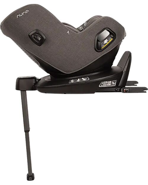 Nuna Seggiolino Auto Pruu - Thunder - 0-4 anni - Comodo e Ultra-Sicuro Seggiolini Auto Gruppo 0+/1