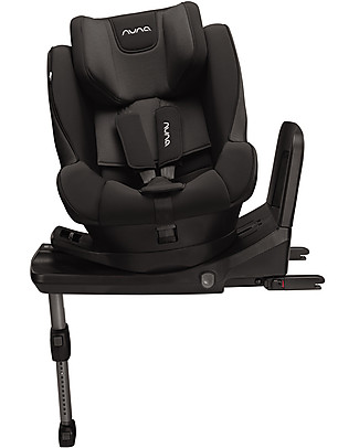 Nuna Seggiolino Auto Rebl Basq - Caviar - 3 mesi-4 anni -Rotazione 360° Seggiolini Auto Gruppo 1/2/3