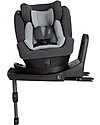 Nuna Seggiolino Auto REBL™ I-Size 0-4 anni Slate - Ruota a 360° in un clic! Seggiolini Auto Gruppo 0+/1