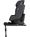 Nuna Seggiolino Auto REBL™ I-Size 0-4 anni Slate - Ruota a 360° in un clic! Seggiolini Auto Gruppo 0+/1