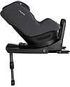 Nuna Seggiolino Auto REBL™ I-Size 0-4 anni Slate - Ruota a 360° in un clic! Seggiolini Auto Gruppo 0+/1