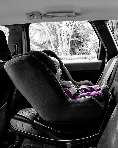 Nuna Seggiolino Auto REBL™ I-Size 0-4 anni Slate - Ruota a 360° in un clic! Seggiolini Auto Gruppo 0+/1