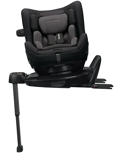 Nuna Seggiolino Auto Todl Next - Caviar - 0-4 Anni - Compatibile con Base Next - per Entrambi i Sensi di Marcia Seggiolini Auto Gruppo 0+/1
